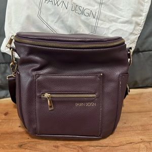 Fawn Design mini plum backpack